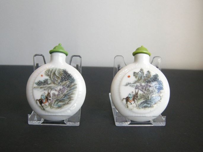 Two porcelain snuff bottles | MasterArt